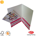 Office Paper File Folder with Pocket Printing